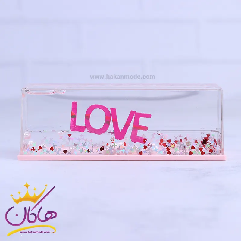 شناور دکوری اقیانوس طرح لاو صورتی | 7213/1