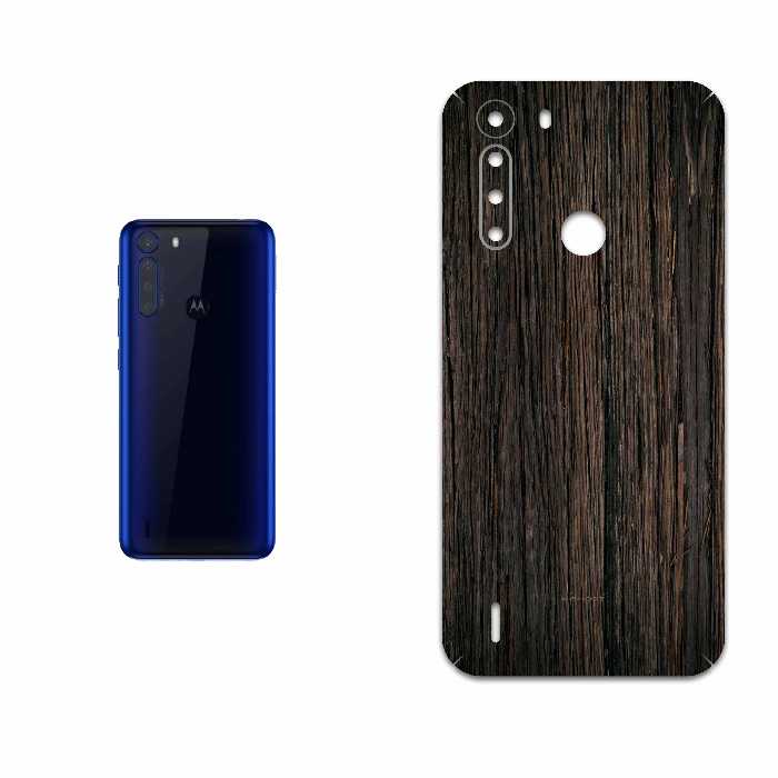 برچسب پوششی ماهوت مدل Burned Wood مناسب برای گوشی موبایل موتورولا One Fusion