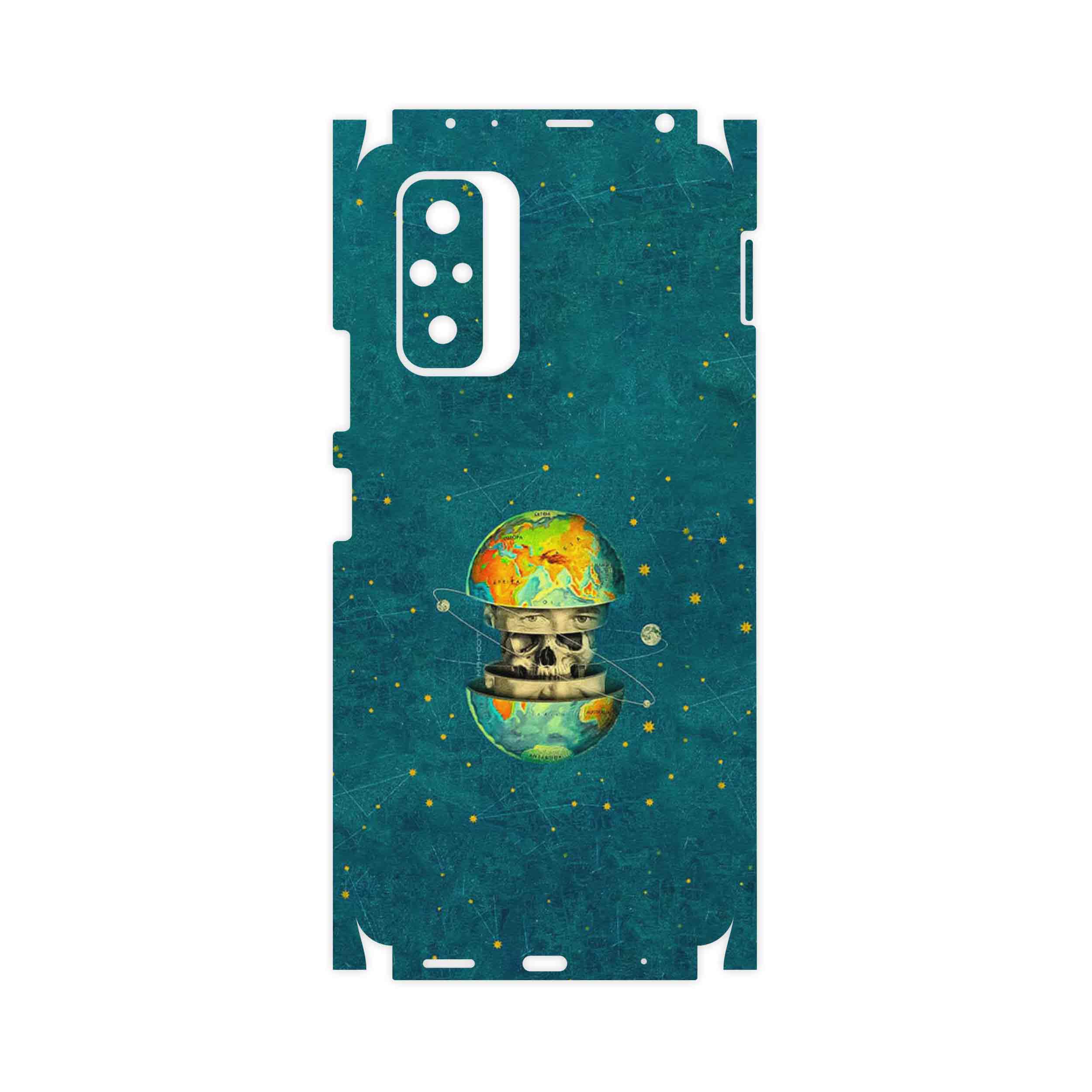 برچسب پوششی ماهوت مدل Collage of Earth Face-FullSkin مناسب برای گوشی موبایل شیائومی Redmi Note 10 Pro