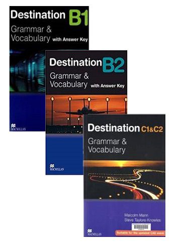 destination Grammar and Vocabulary b1 b2 c1 with Answer Key مجموعه کامل کتاب (رحلی)