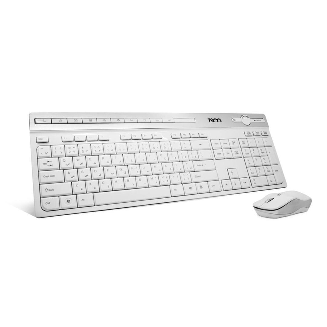 کیبورد و ماوس بی سیم تسکو مدل TKM7106W