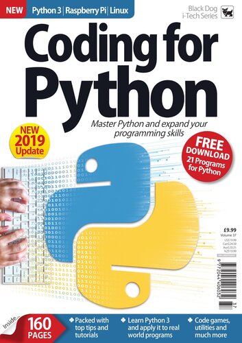 خرید و دانلود نسخه کامل کتاب Coding for Python Volume 37: Master Python and expand your programming skills