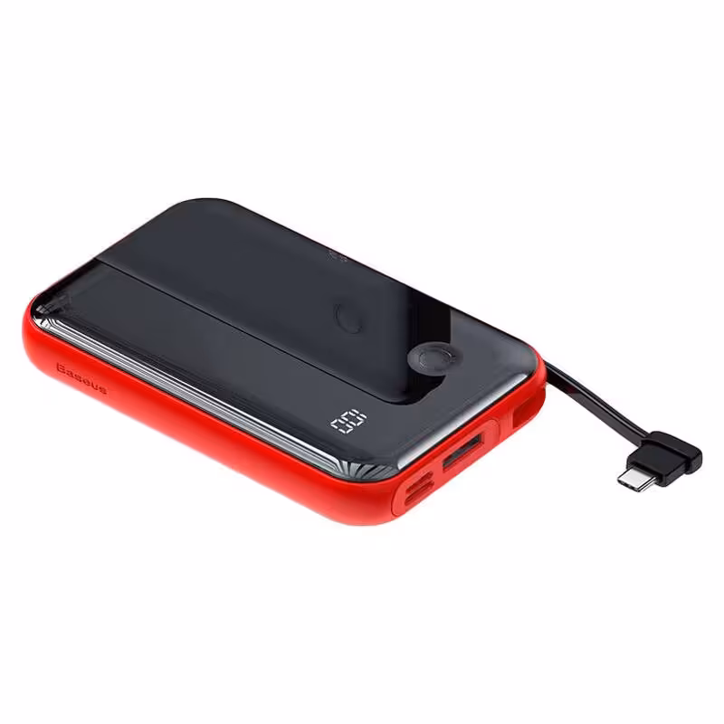 پاور بانک فست شارژ 10000 باسئوس Baseus Mini S PPXF-A QC3.0 PD3.0 15W