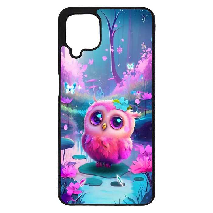 کاور طرح بچه جغد کد G-208 مناسب برای گوشی موبایل سامسونگ Galaxy A12 / A12 5G | دیجی قاب دونی