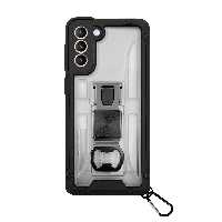کاور فشن مدل  Sturdy مناسب برای گوشی موبایل سامسونگ  Galaxy S21   به همراه قلاب آویز 