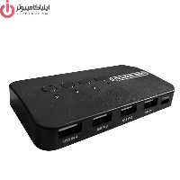 سوئیچ سلکتر 4پورت دستی مدل USB IF-U404