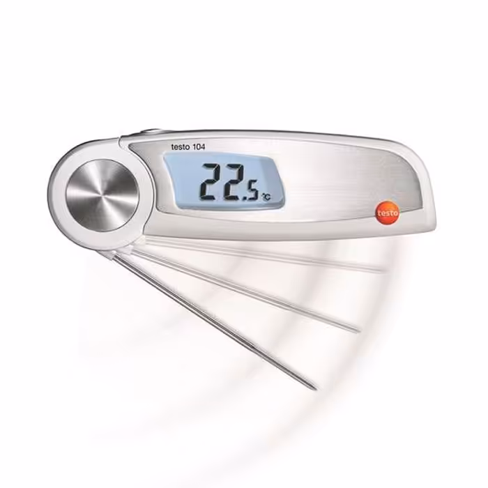 دماسنج و ترمومتر تماسی دیجیتال مدل TESTO 104