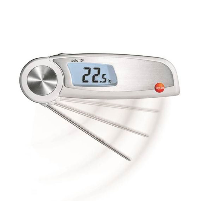 دماسنج و ترمومتر تماسی دیجیتال مدل TESTO 104