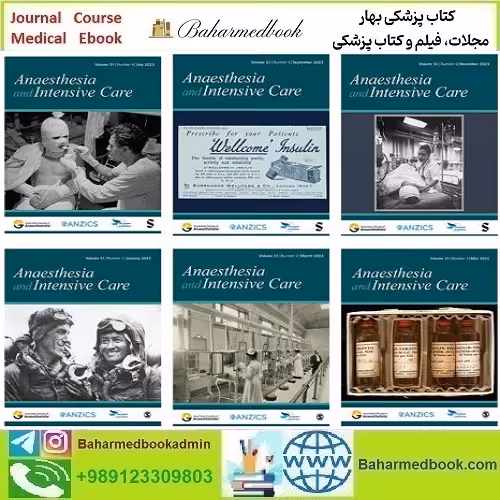 Anaesthesia &amp; Intensive Care 2023 Full Archives TRUE PDF