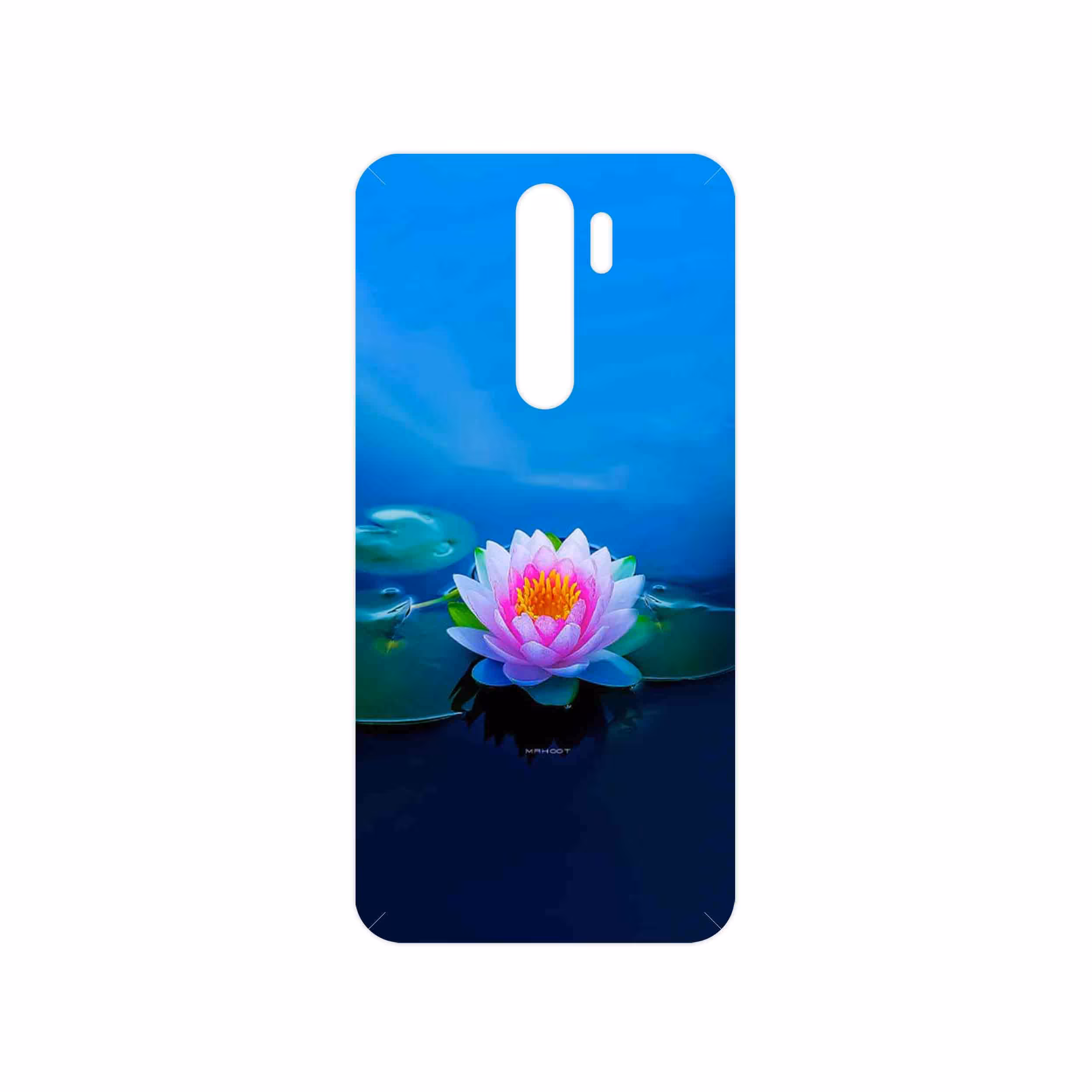 برچسب پوششی ماهوت مدل Lotus مناسب برای گوشی موبایل شیائومی Redmi Note 8 Pro