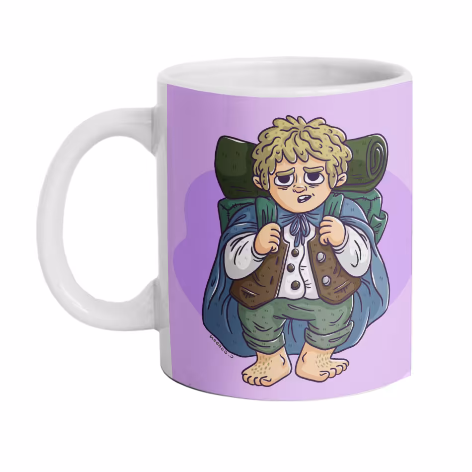 ماگ دارلی طرح ارباب حلقه ها مدل M1520