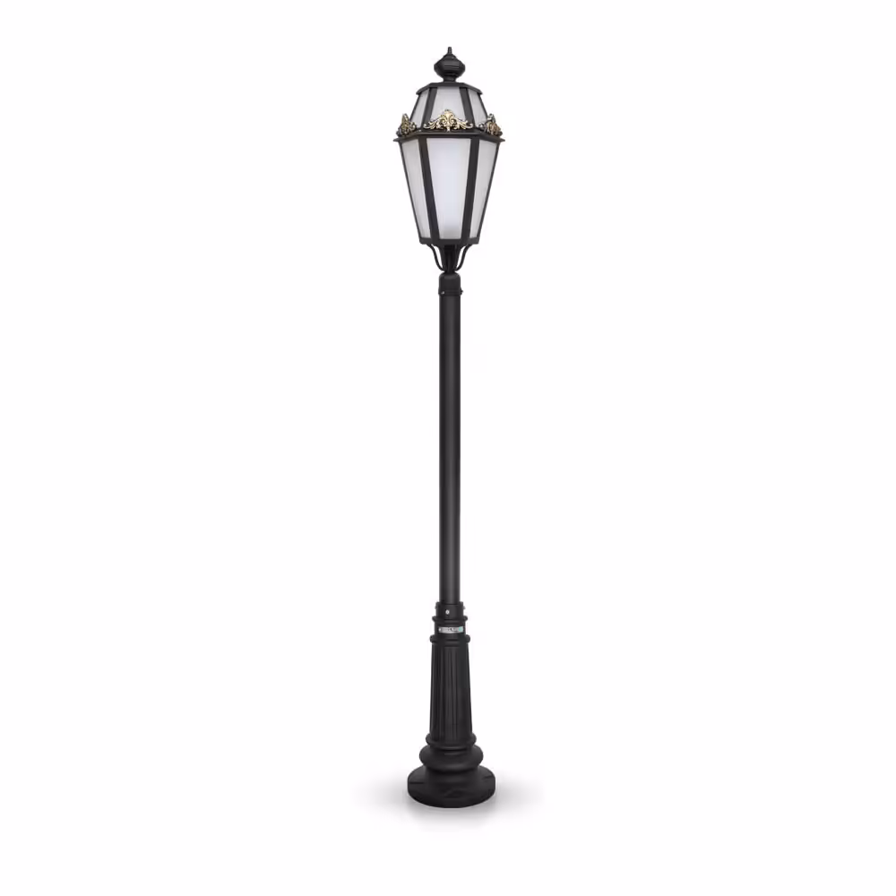 چراغ حیاطی ایستاده شب تاب مدل برنارد SH-109001010