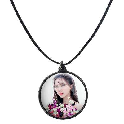 گردنبند پرمانه طرح تو ایس کد pmb.19554 مدل دو طرفه