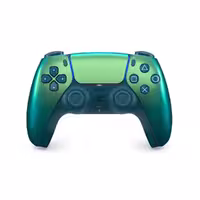 دسته PS5 DualSense سبز آبی کروم