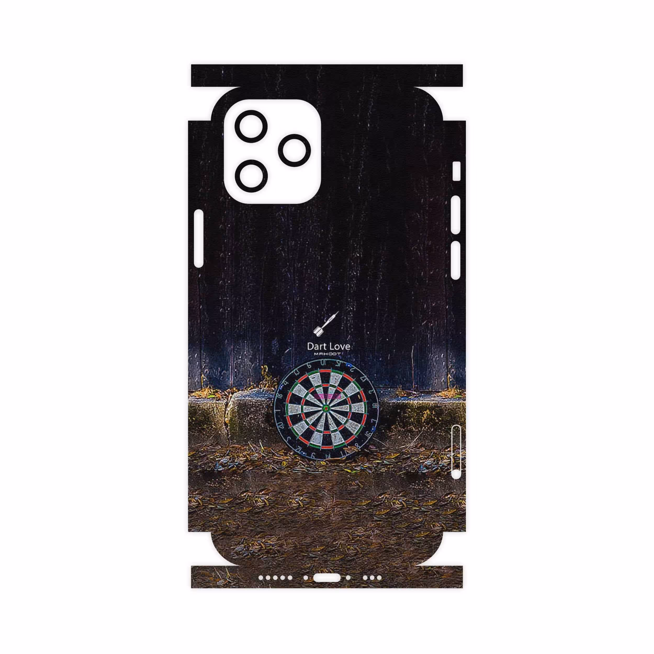 برچسب پوششی ماهوت مدل Dart-FullSkin مناسب برای گوشی موبایل اپل iPhone 12 Pro