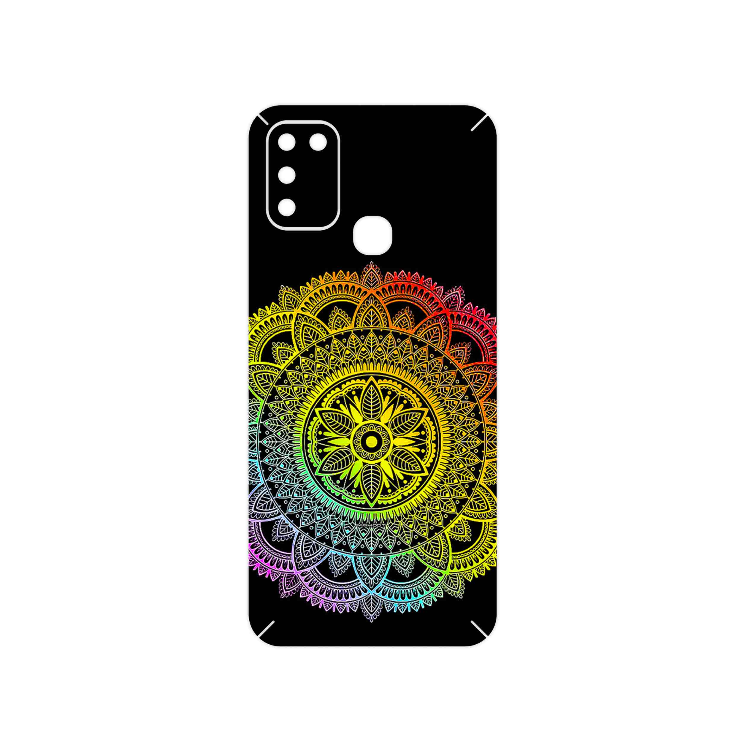 برچسب پوششی ماهوت مدل Mandala Design 4 مناسب برای گوشی موبایل اینفینیکس Hot 11 Play