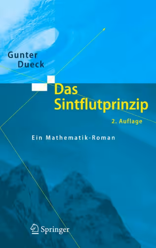 خرید و دانلود نسخه کامل کتاب Das Sintflutprinzip: Ein Mathematik-Roman GERMAN