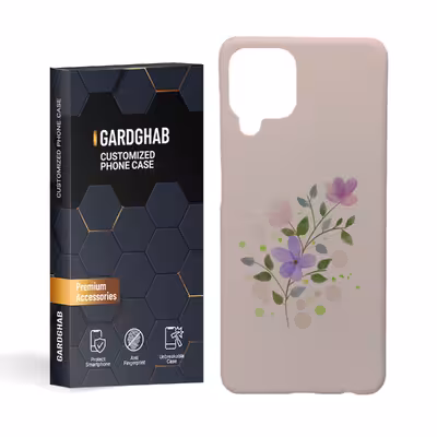      کاور گارد قاب مدل گل مناسب برای گوشی موبایل سامسونگ galaxy a22 4g