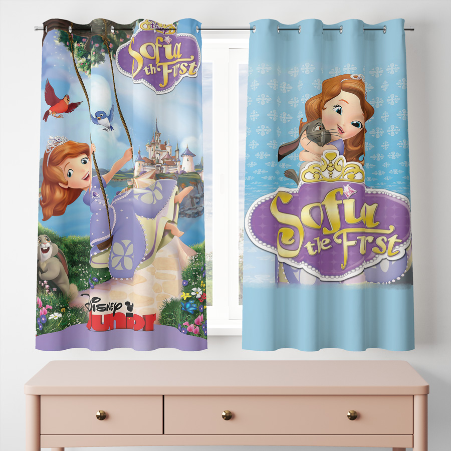 پرده مدل مخمل پانچی کد 8446 سایز 200x140 سانتی متر