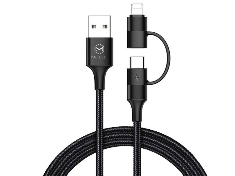 کابل دو سر سریع مک دودو Mcdodo CA-680 2 in 1 Cable 1.2m