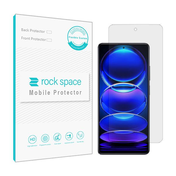 گلس شیائومی Redmi Note 12 Pro Plus 5G مدل نانو هیدروژل شفاف برند راک اسپیس کد S
