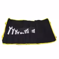 آچار یکسر تخت و یکسر رینگی ام آر تی مدل YP-012 مجموعه 12 عددی