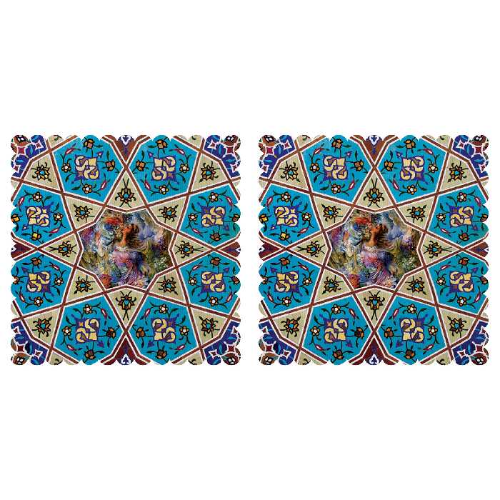 ست رومیزی 2 تکه مدل T3-42409