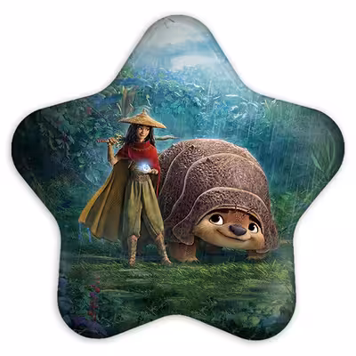 پیکسل خندالو طرح رایا و آخرین اژدها مدل ستاره ای کد 4782