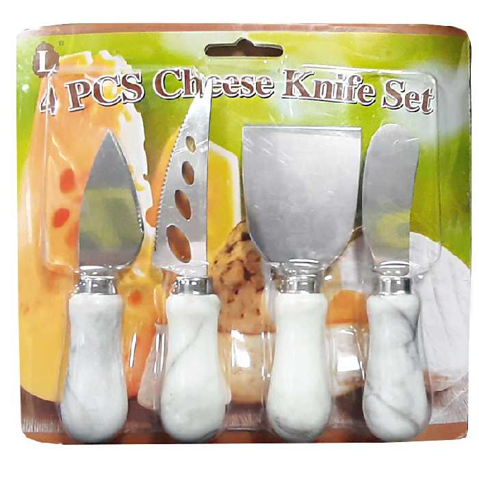 کارد صبحانه خوری طرح سنگ مجموعه 4 عددی