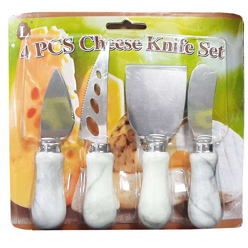 کارد صبحانه خوری طرح سنگ مجموعه 4 عددی