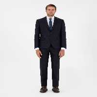 کت و شلوار مردانه سرمه ای پیرکاردین - فروشگاه لباس شهرمون