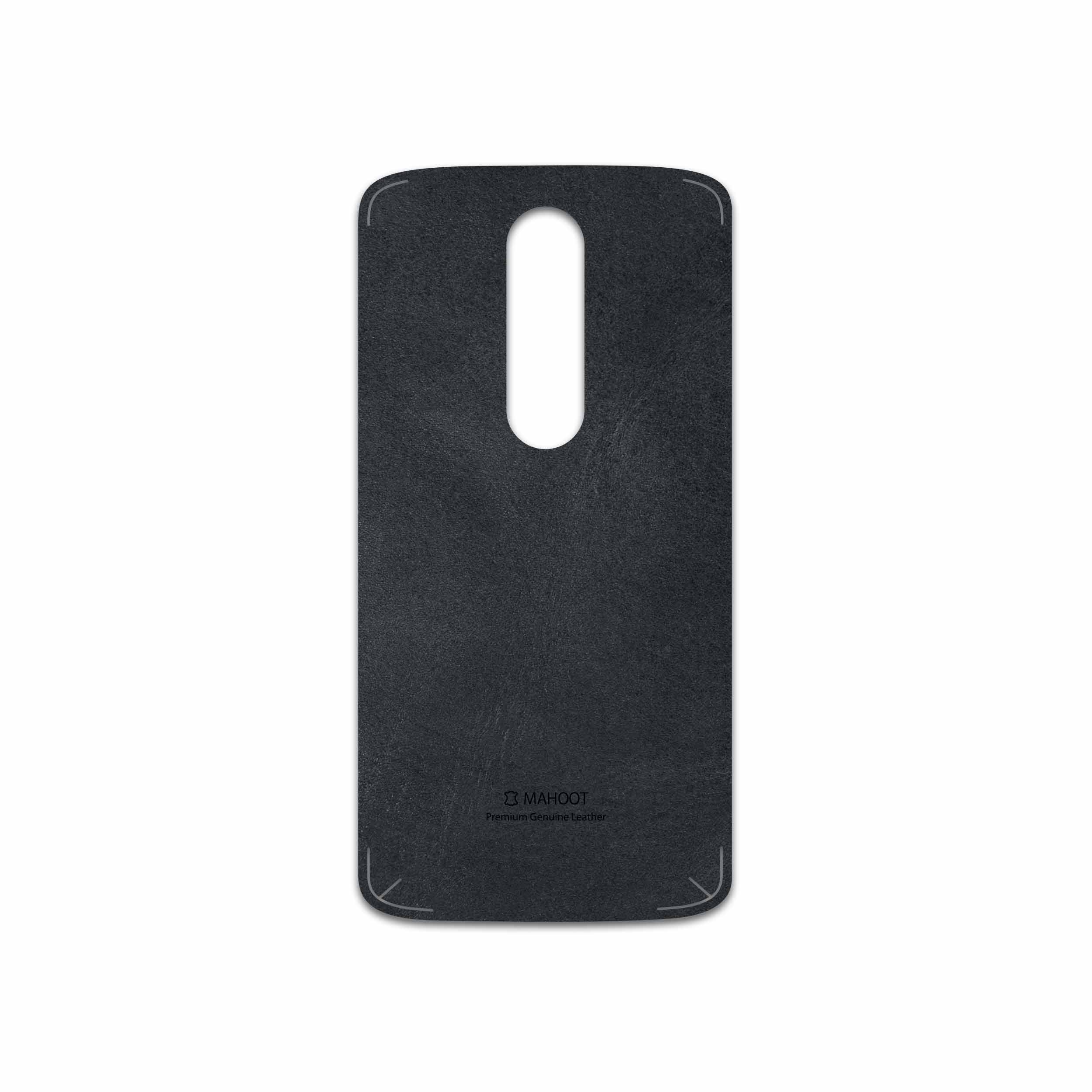 برچسب پوششی ماهوت مدل Graphite Buffalo Leather مناسب برای گوشی موبایل موتورولا Moto X Force
