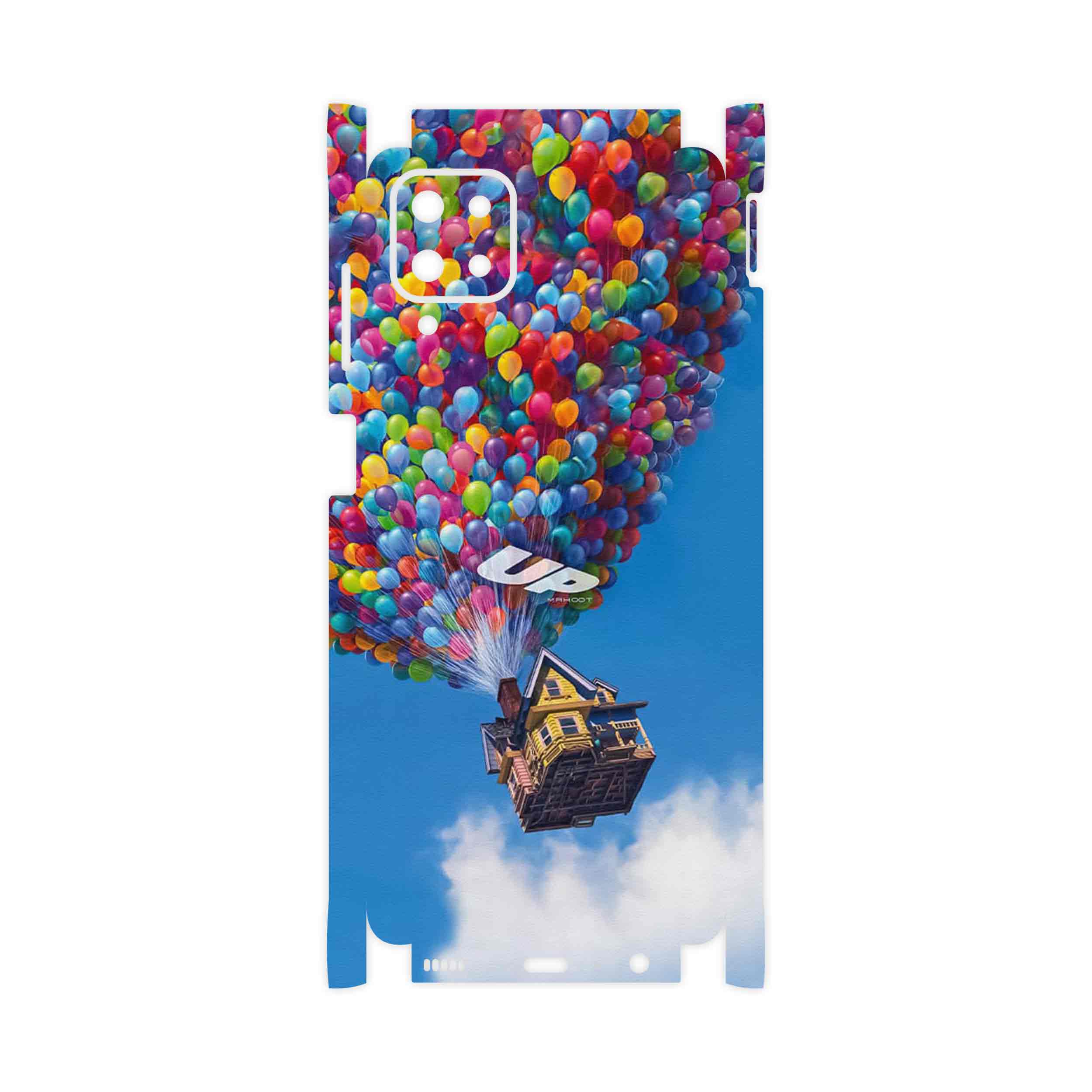 برچسب پوششی ماهوت مدل UP-FullSkin مناسب برای گوشی موبایل سامسونگ Galaxy A12 Nacho