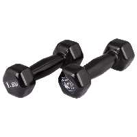 دمبل ایروبیک روکش دار پویا کد 1627 وزن 1 کیلوگرمی بسته 2 عددی