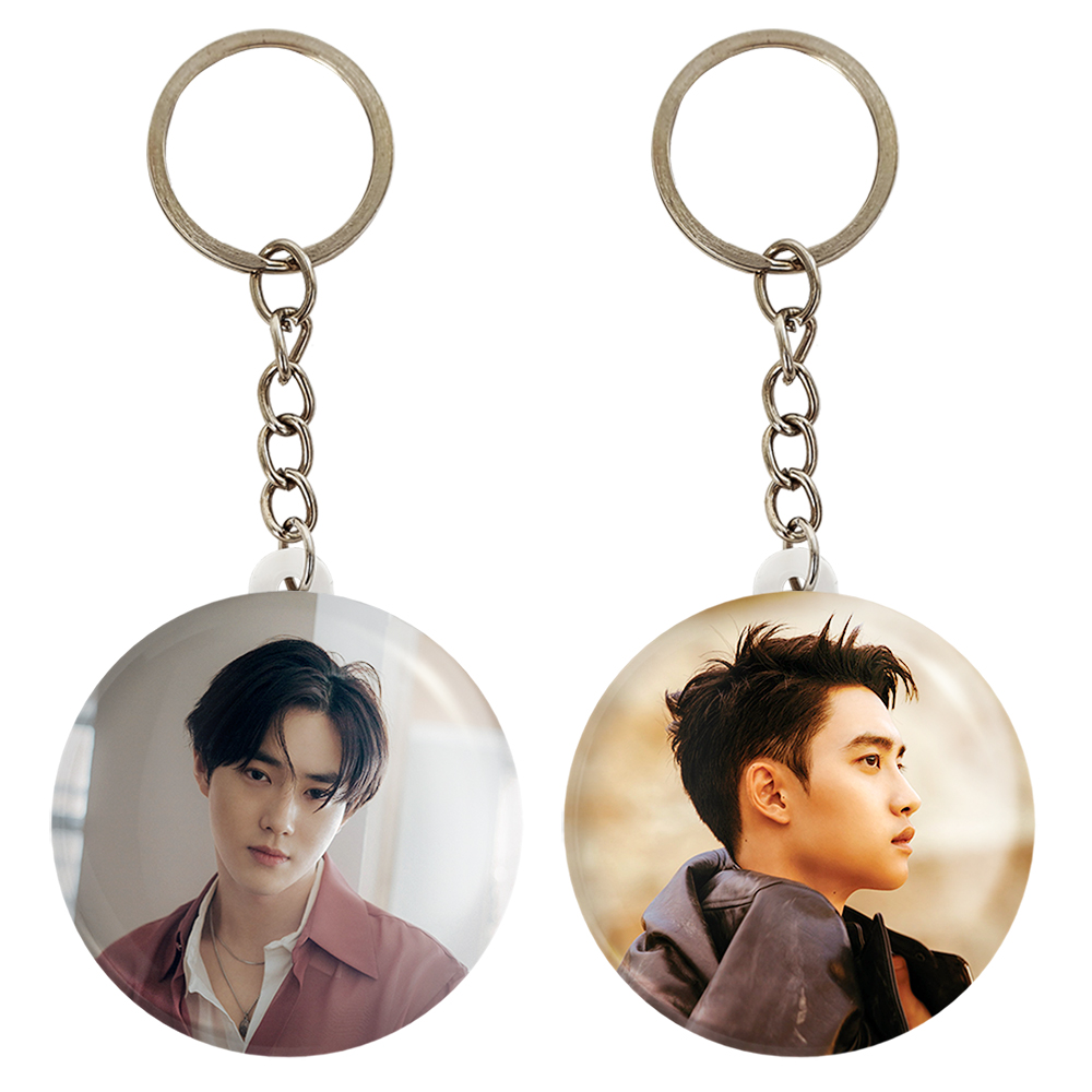 جاکلیدی خندالو مدل کیونگسو و سوهو گروه اکسو EXO کد 1677816777 مجموعه 2 عددی