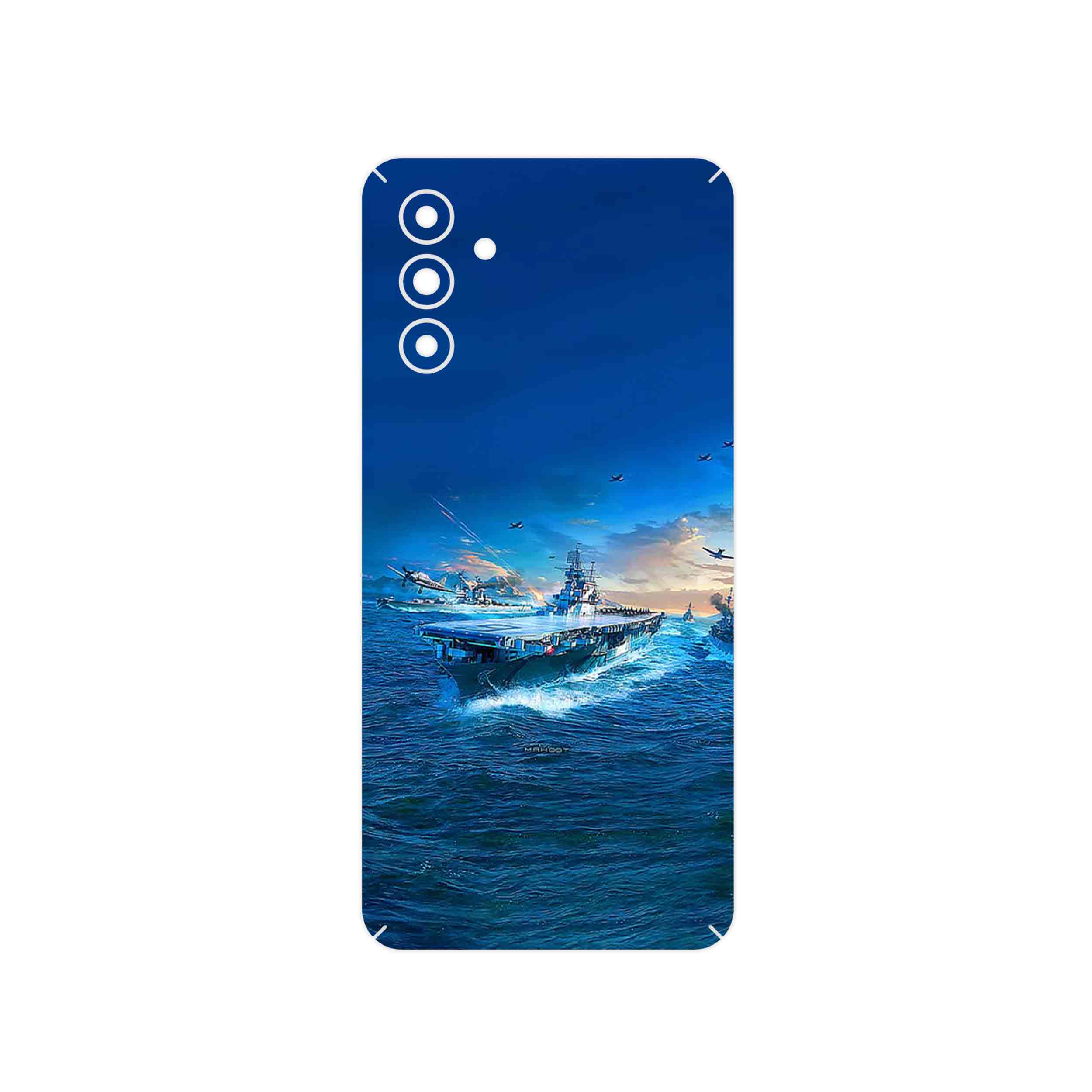 برچسب پوششی ماهوت مدل Warship مناسب برای گوشی موبایل سامسونگ Galaxy A04s