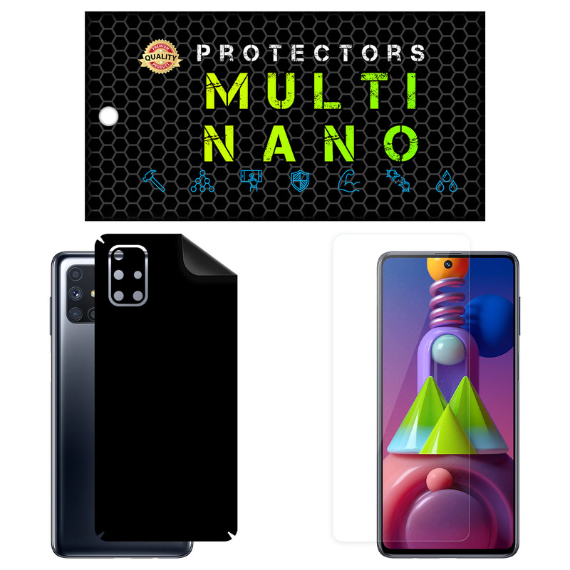 محافظ صفحه نمایش مولتی نانو مدل X-SFM مناسب برای گوشی موبایل سامسونگ Galaxy M51 به همراه برچسب پوششی | کالا برتری