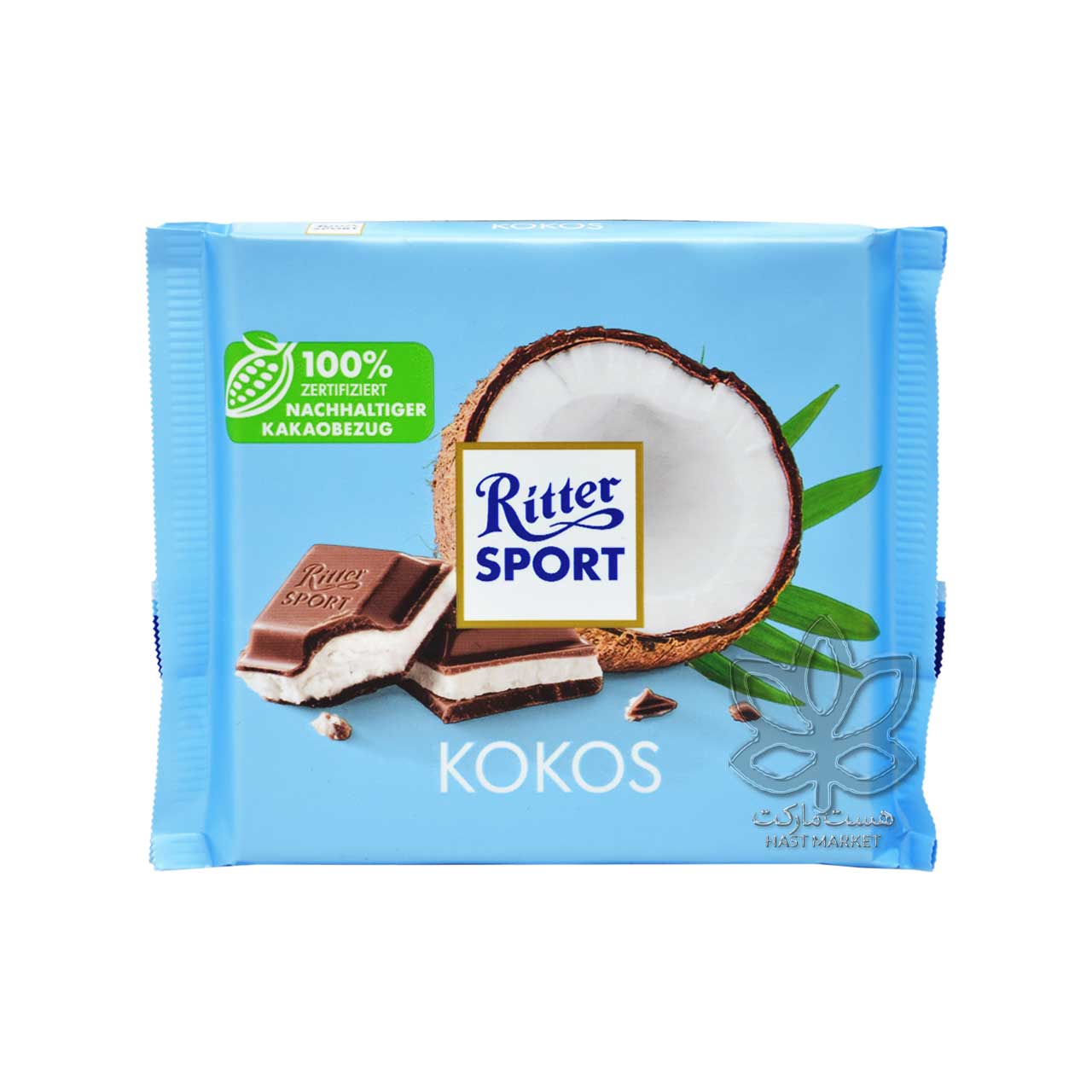 شکلات نارگیلی 100 گرم ریتر اسپرت - Ritter Sport