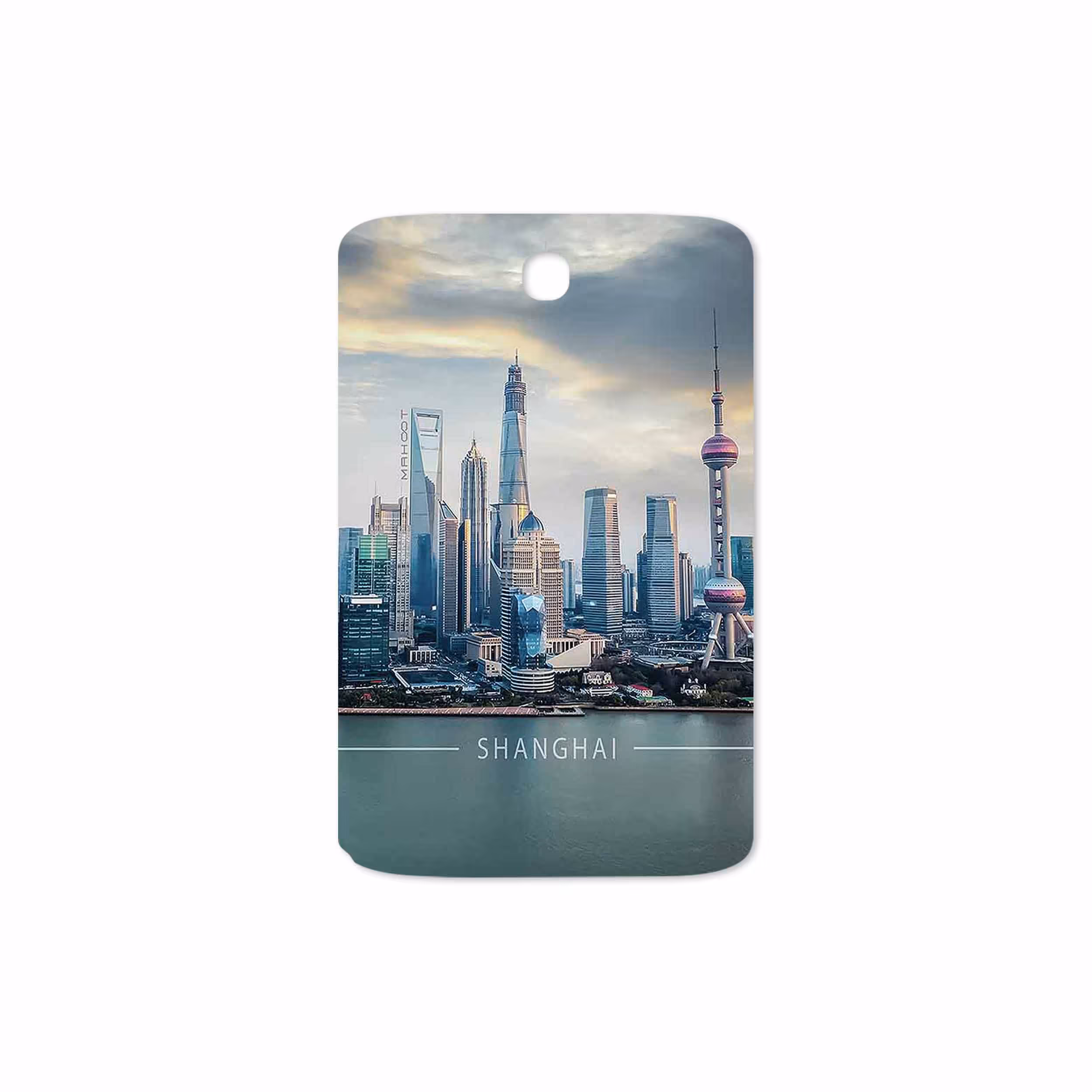 برچسب پوششی ماهوت مدل Shanghai City مناسب برای تبلت سامسونگ Galaxy Note 8.0 2013 N5100