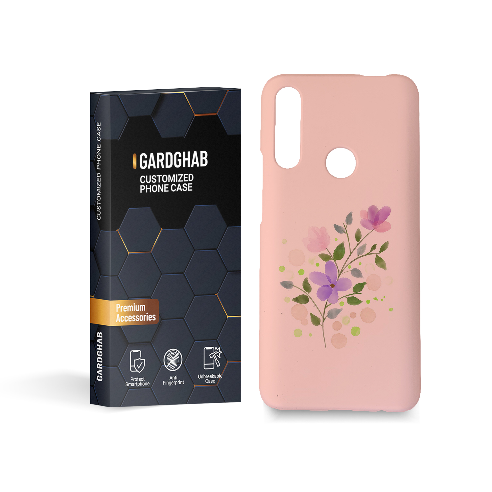   کاور گارد قاب مدل گل مناسب برای گوشی موبایل هوآوی Y9 prime 2019