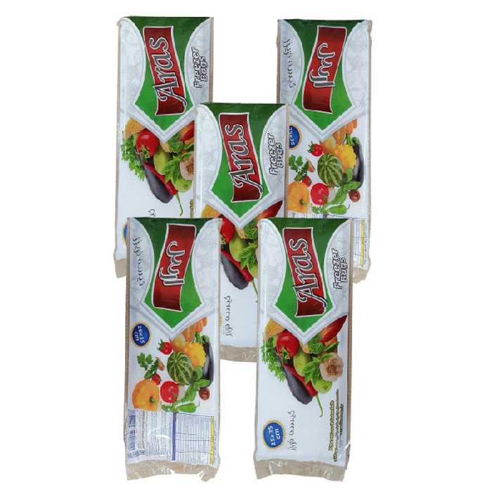 کیسه فریزر مدل ارس کد A_1229 بسته 5 عددی