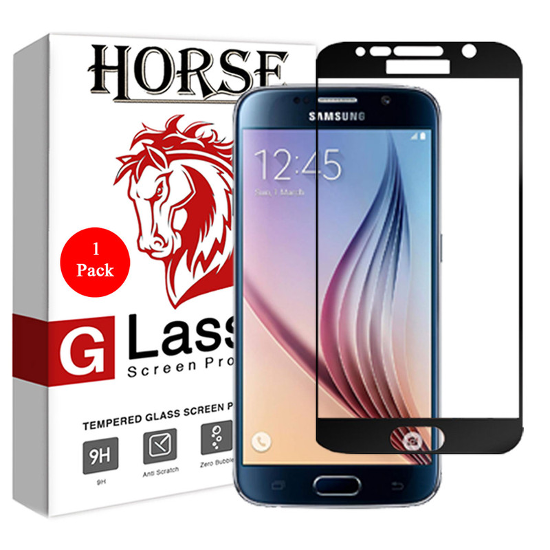 محافظ صفحه نمایش 5D هورس مدل FAG مناسب برای گوشی موبایل سامسونگ Galaxy S6 | کالا برتری
