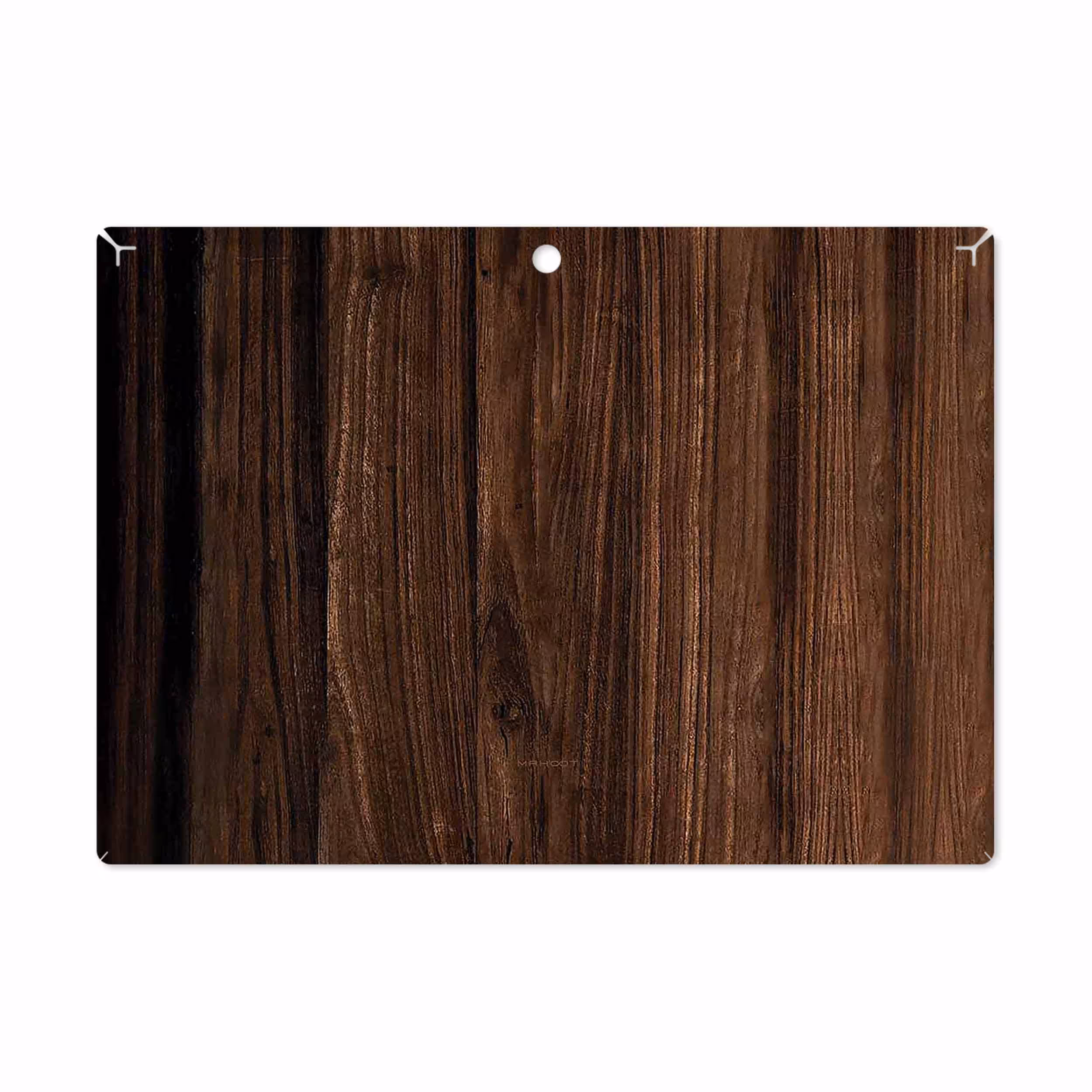 برچسب پوششی ماهوت مدل Dark Walnut Wood مناسب برای تبلت لنوو Miix 320 2017