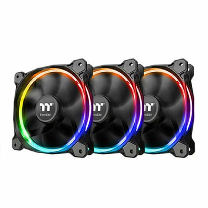فن کیس ترمالتیک Riing 12 LED RGB Radiator Fan Sync Edition