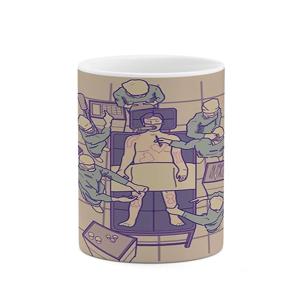 ماگ طرح رشته پزشکی و پرستاری  مدل mgp10702