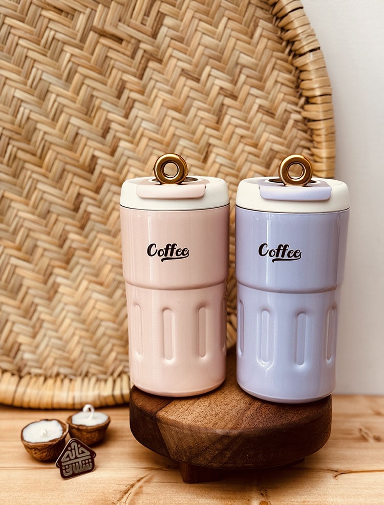 تراول ماگ دماسنج دار coffee استیل316 کد001547