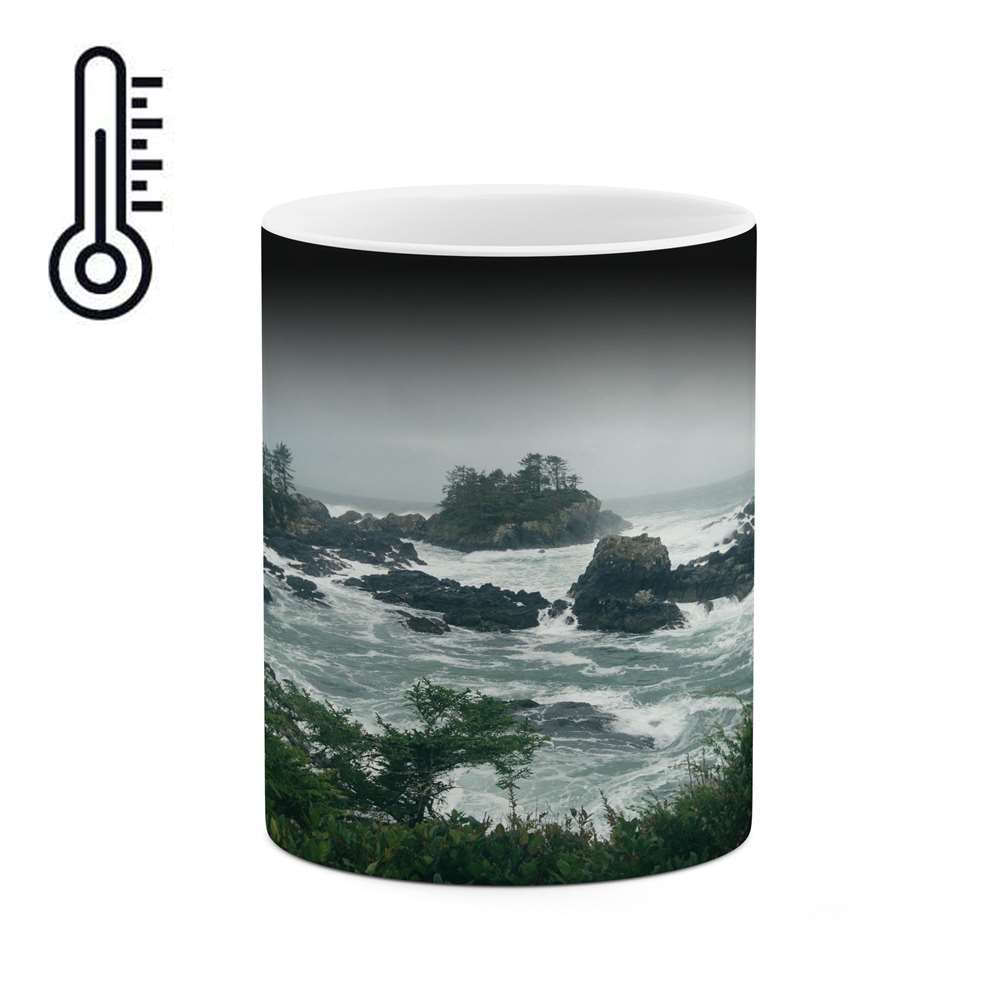 ماگ حرارتی کاکتی طرح منظره مدل mgh16947