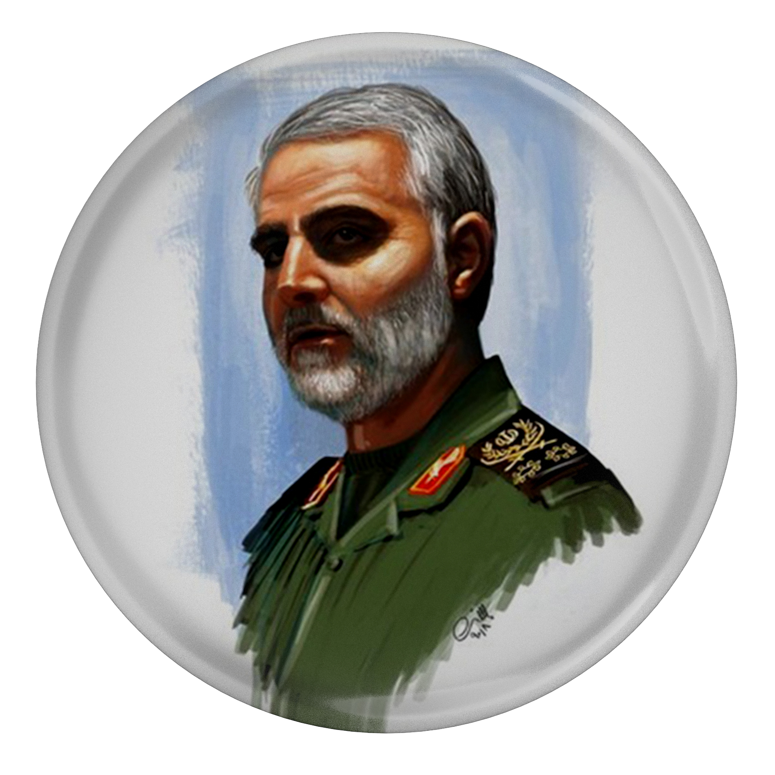 پیکسل طرح سردار شهید حاج قاسم سلیمانی مدل S4835