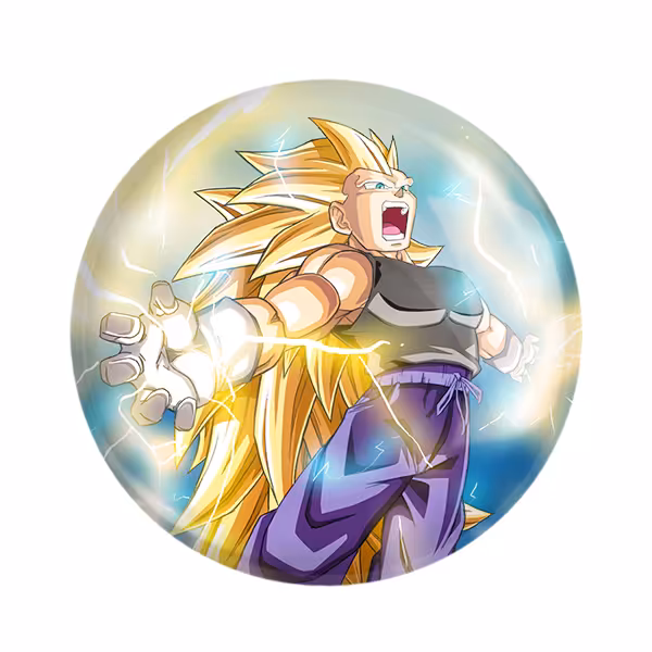 پیکسل خندالو مدل گوکو انیمه دراگون بال کد 12064