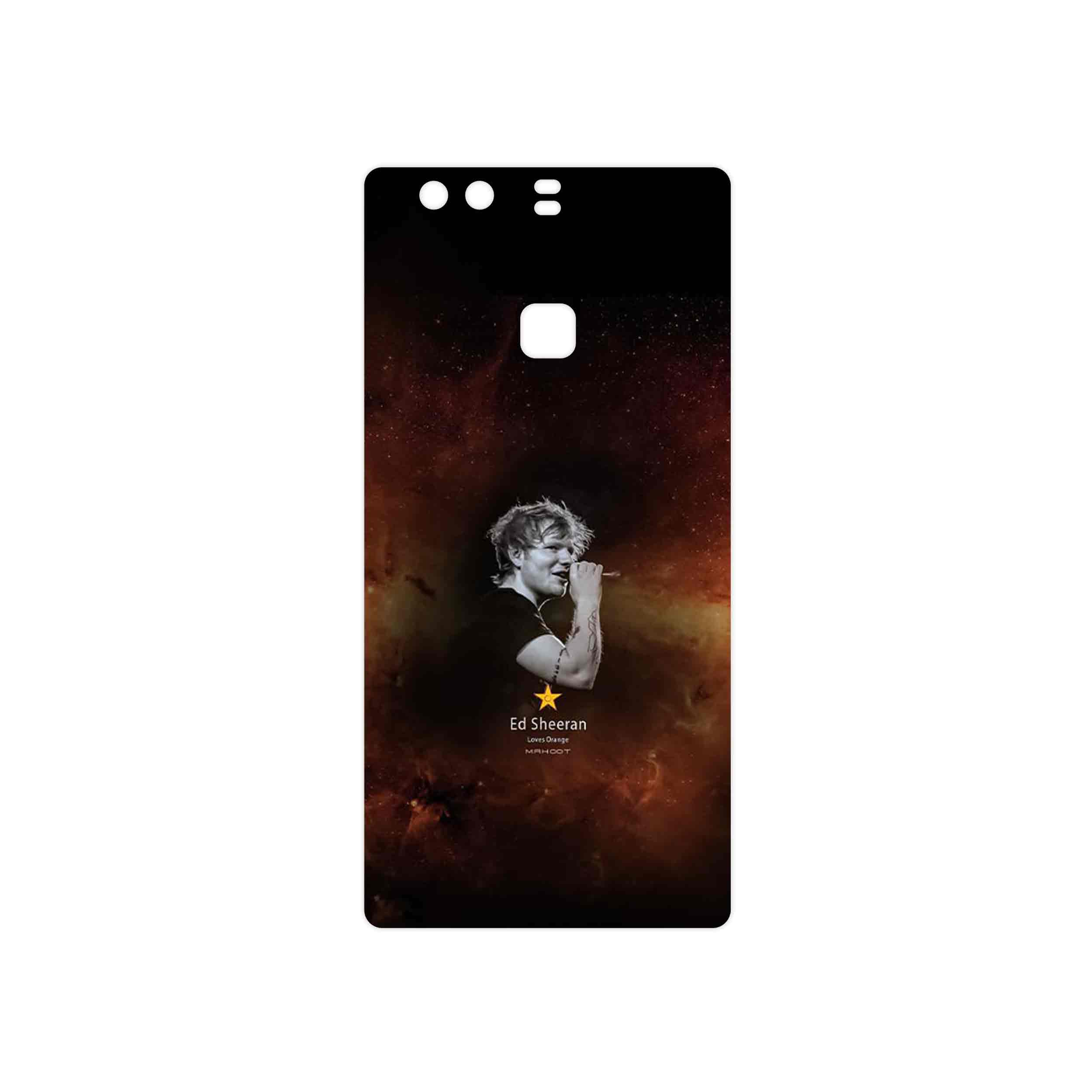 برچسب پوششی ماهوت مدل Ed Sheeran مناسب برای گوشی موبایل هوآوی P9 Plus